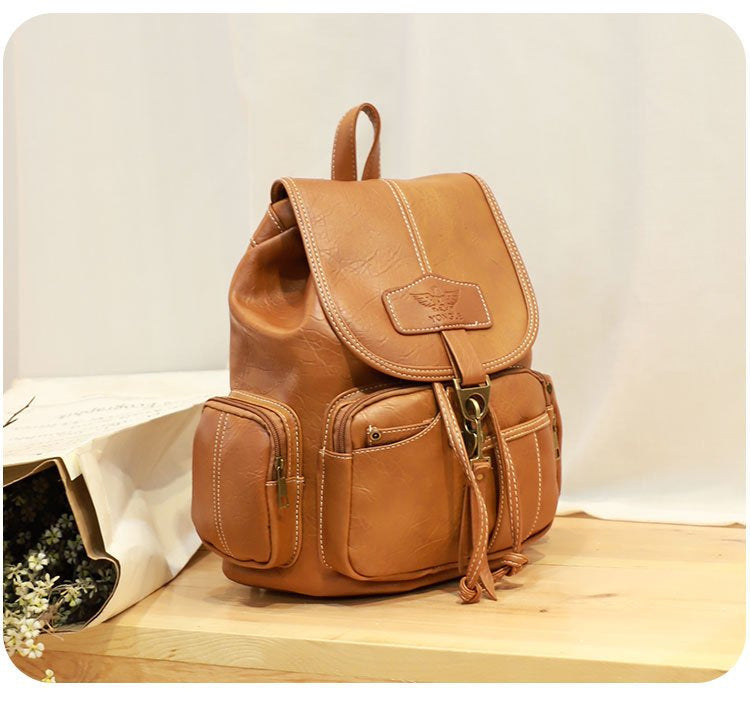 Elegant Women's Vintage Fashion Trend Hook Women's Backpack