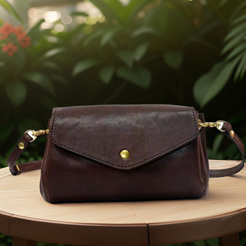 Beautiful Women's Vintage Cowhide Leather Mini Women's Handbag