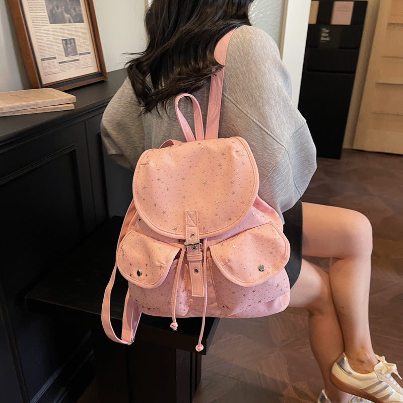 Korean Style Large Capacity Trendy Daily Women's Backpack