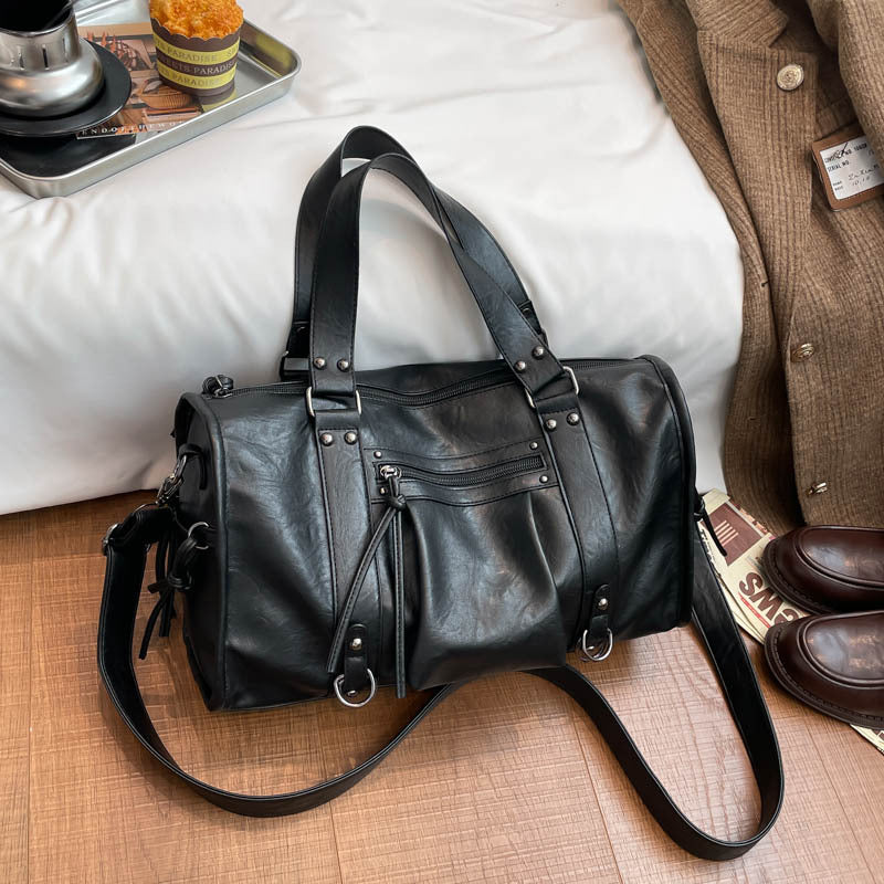 Large Capacity Commuter Female Winter Personality Trendy Tote Bag