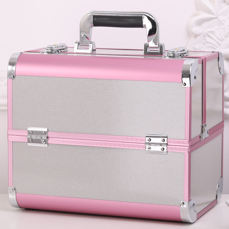 Tattoo Toolbox Large Capacity Makeup Fixing Artist Eyelash Beauty Manicure Cosmetic Case