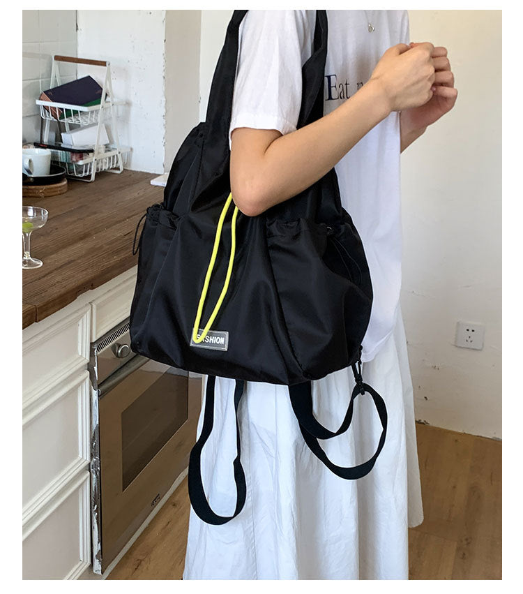 Large Capacity Leisure Niche Lightweight College Simple Commute Women's Backpack