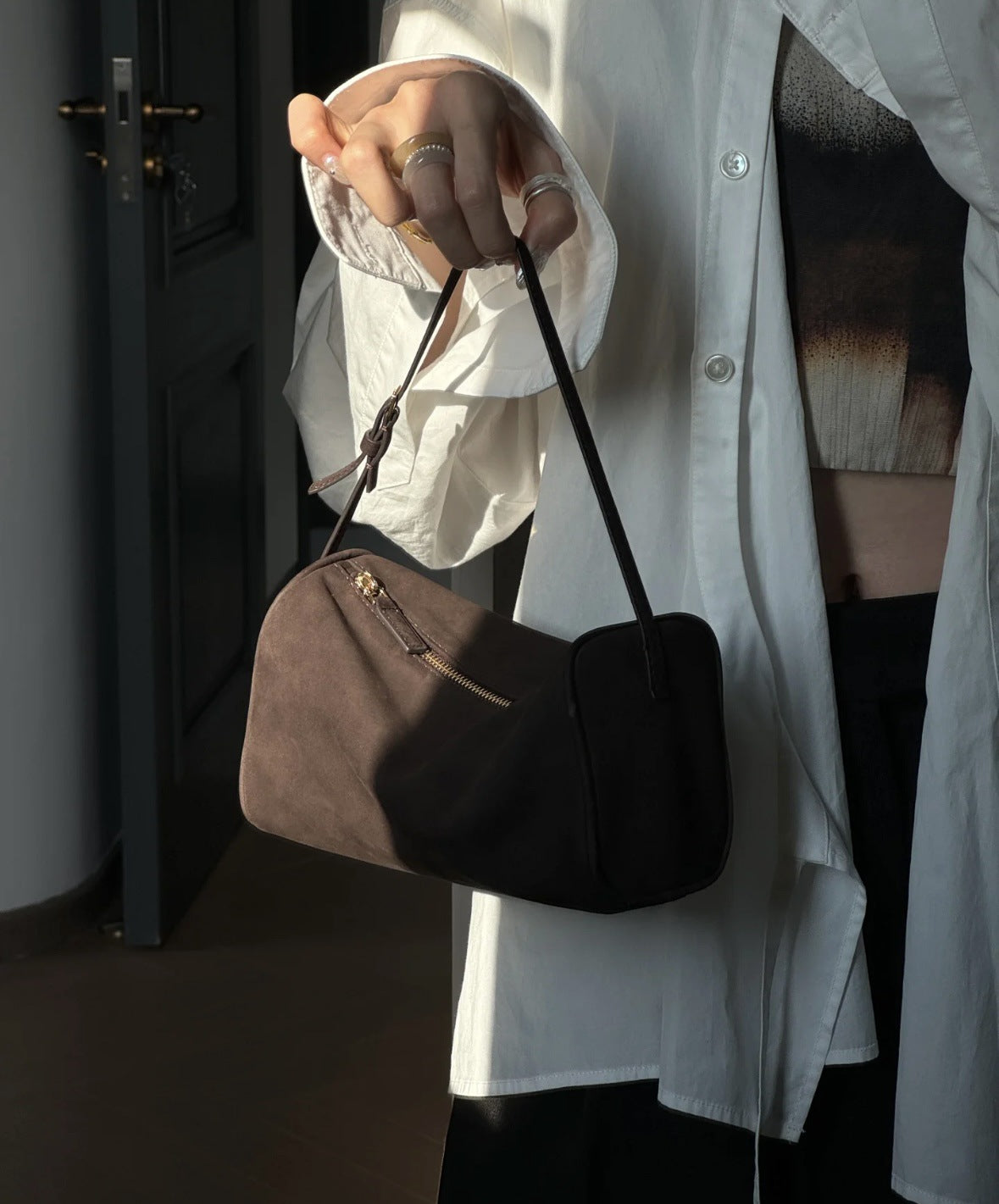 Design Pen Leather Mini Hand Carrying Fashion Women's Handbag
