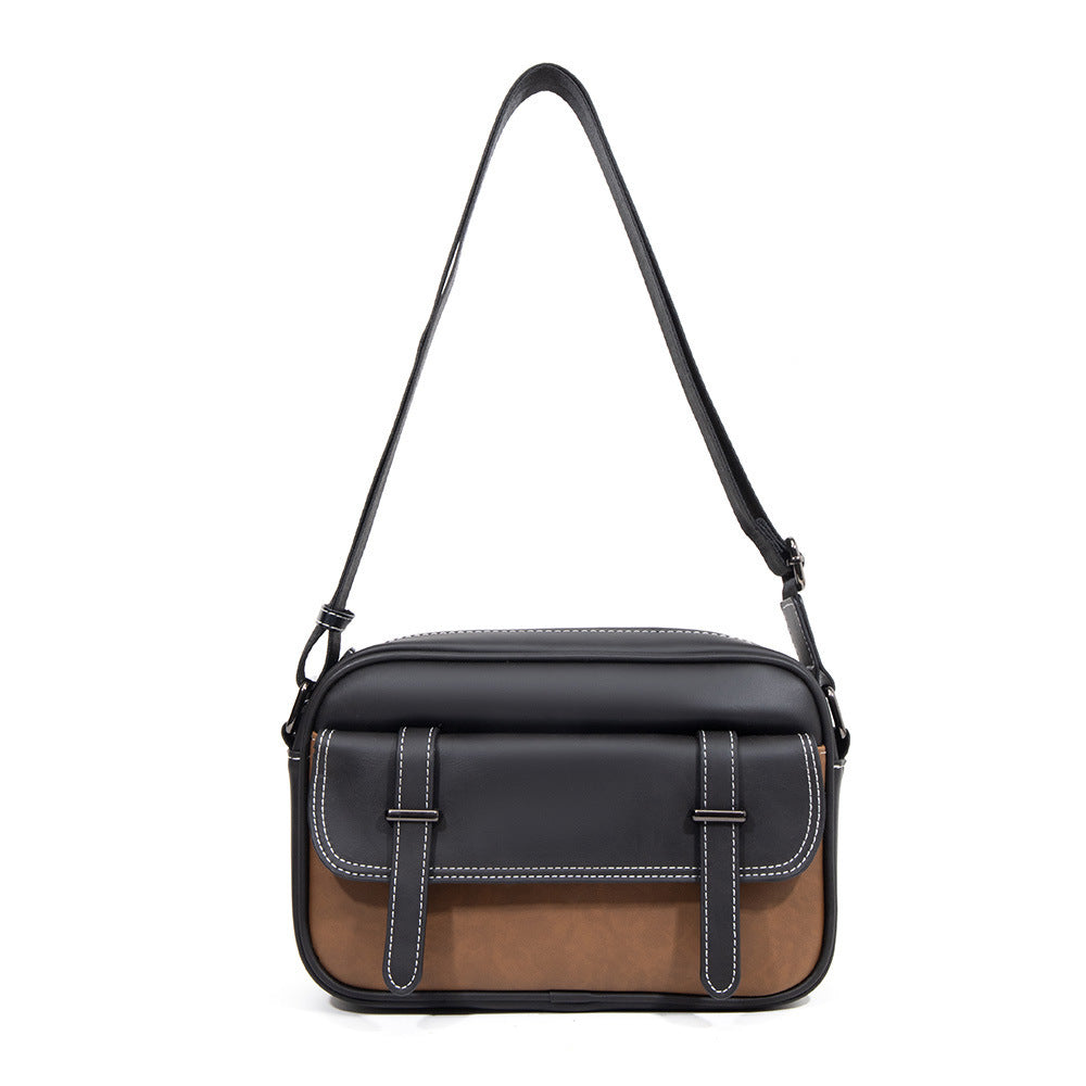 Slouchy Men's Pouch Fashion Retro Poor Men's Messenger Bag