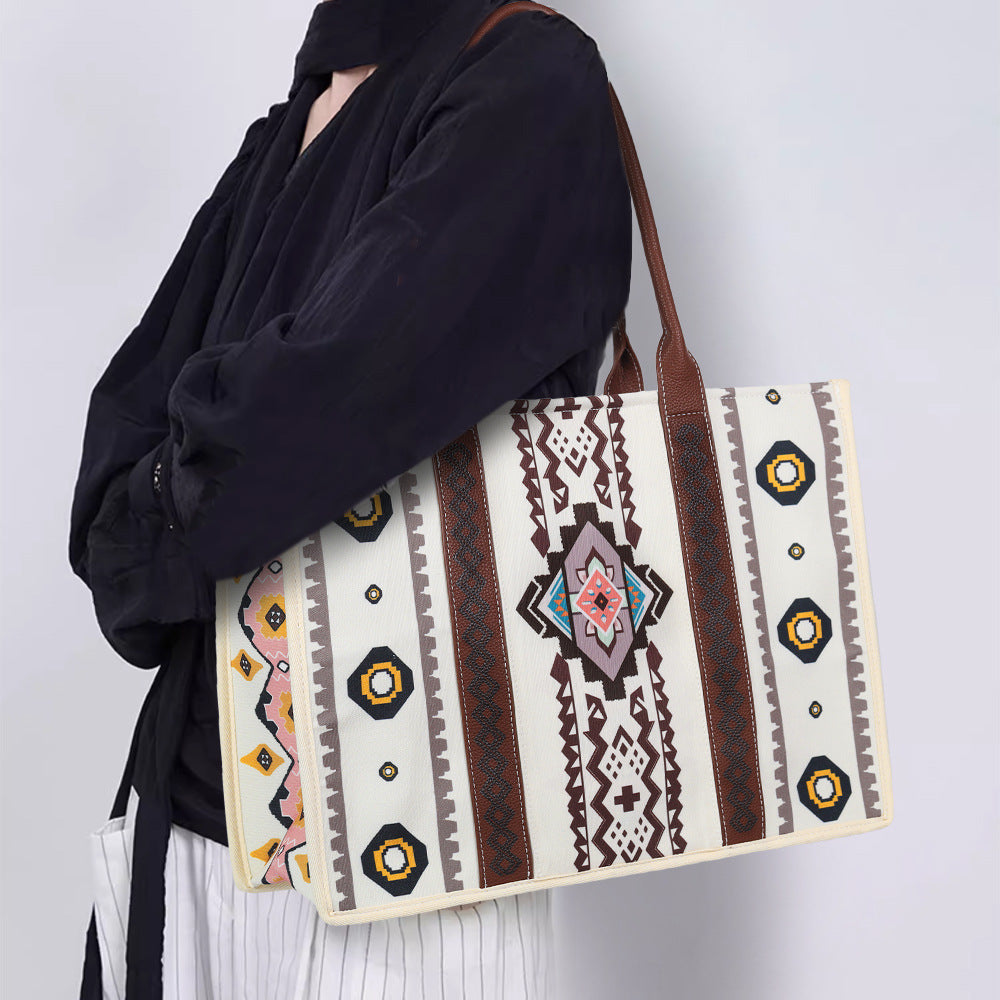 Women's Set Bohemian Canvas Large Capacity Combination Bags