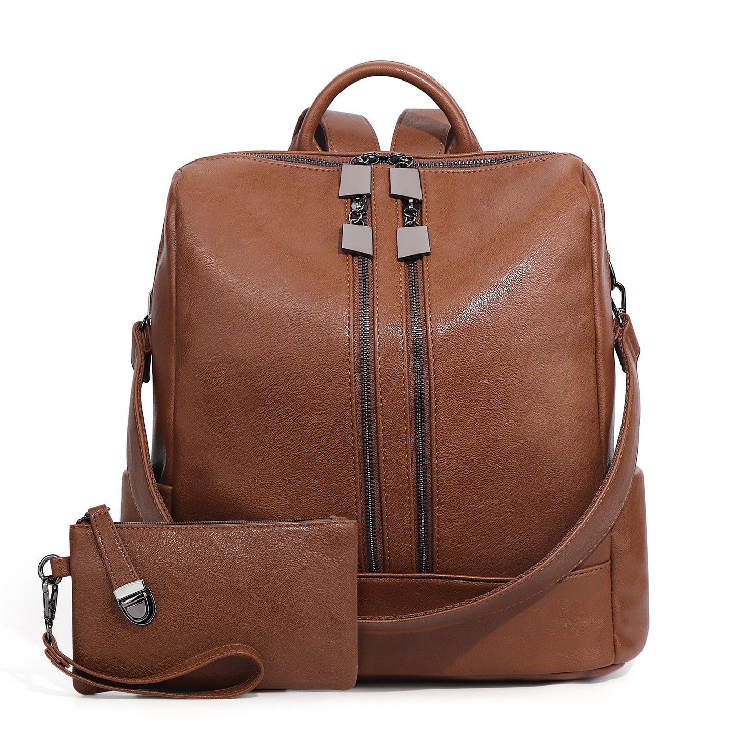 Women's Trendy Chessboard Plaid Large Capacity Mummy Women's Backpack