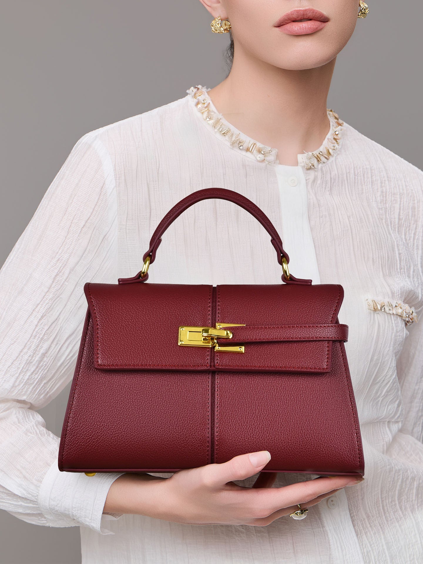 Pretty Women's High-grade Light Luxury Kelly Women's Handbag