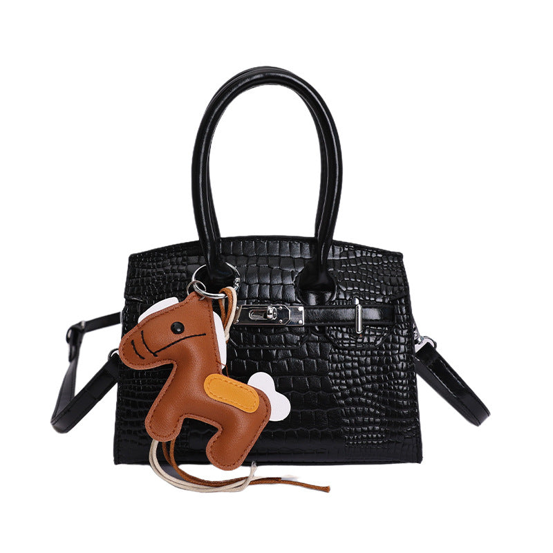 Women's Crocodile Pattern Platinum Fashionable Affordable Luxury Bags