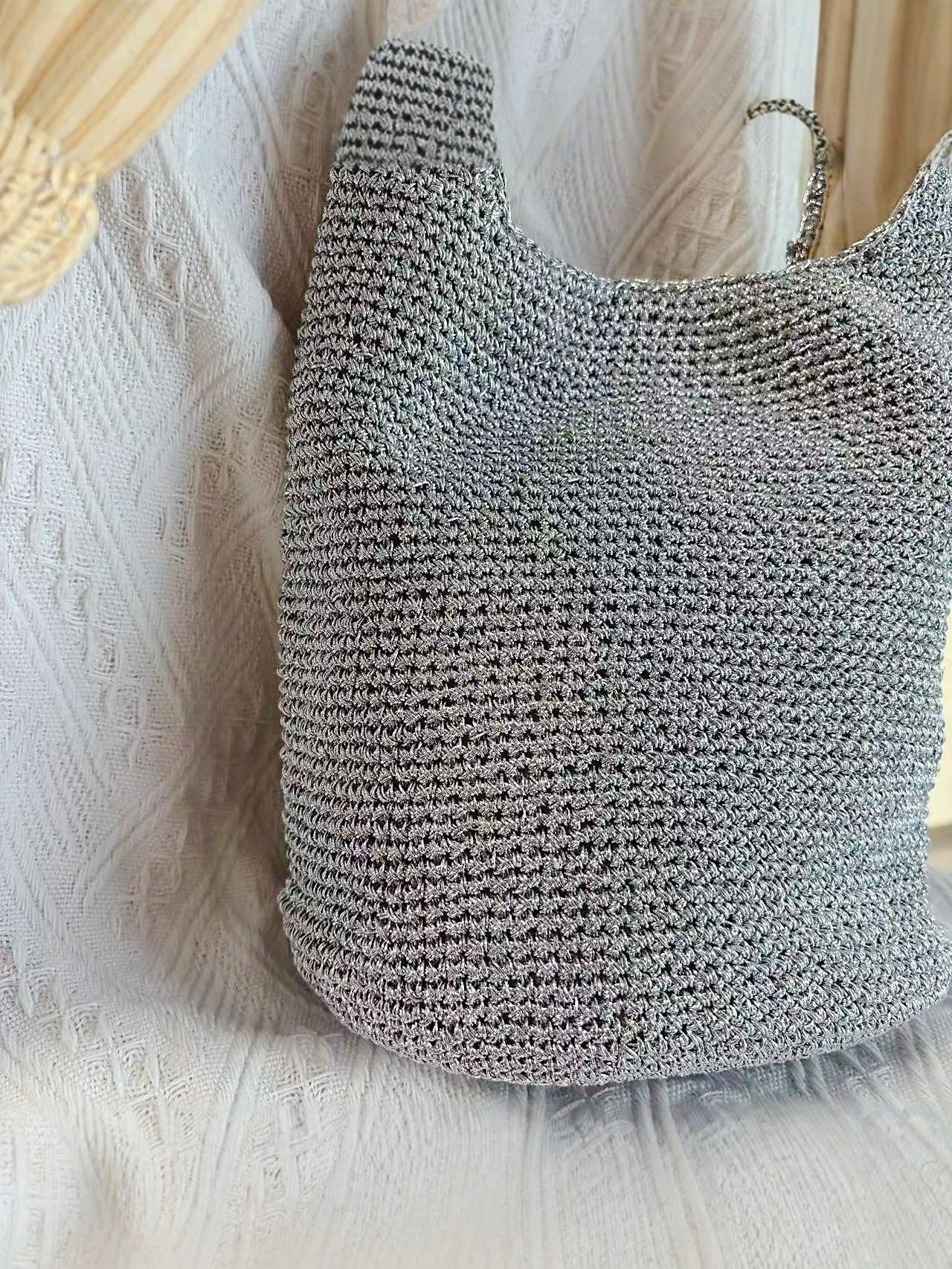 Women's Hand-woven Large Capacity Straw Summer Vacation Shoulder Bags