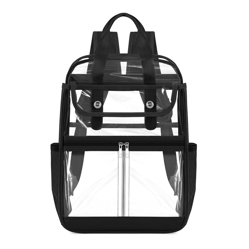 Transparent Large Capacity Short Trip Computer Leisure Backpack