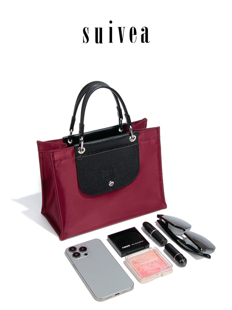 Hand-held Simple Popular Large Capacity Commuter Tote Bag