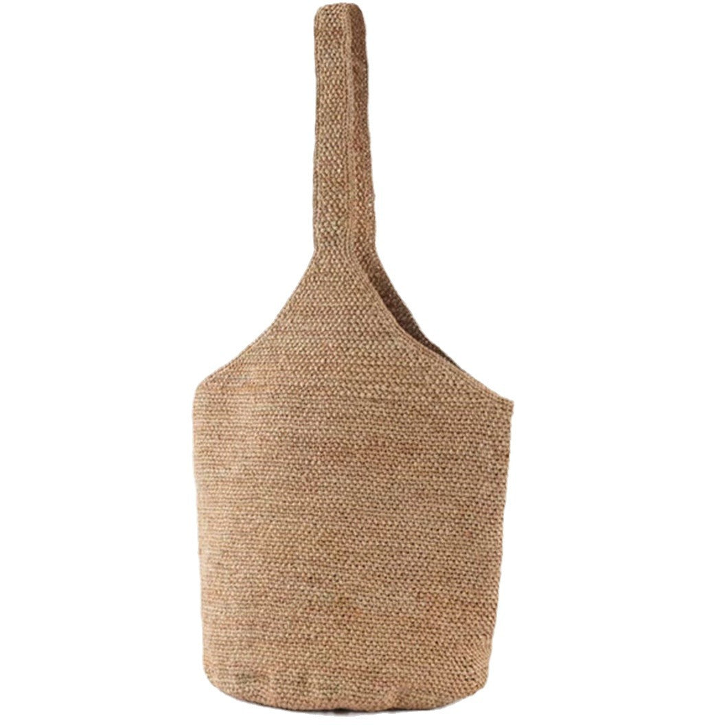 Hand-woven Raffia Straw Female Summer Seaside Women's Shoulder Bag