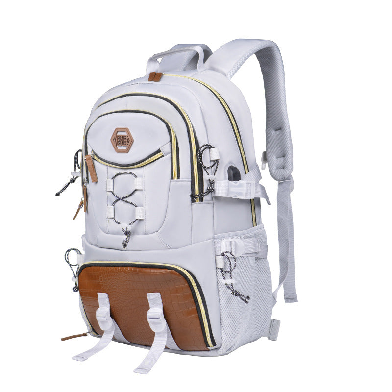 Oxford Cloth Good-looking Large Capacity High Sense Leisure Backpack
