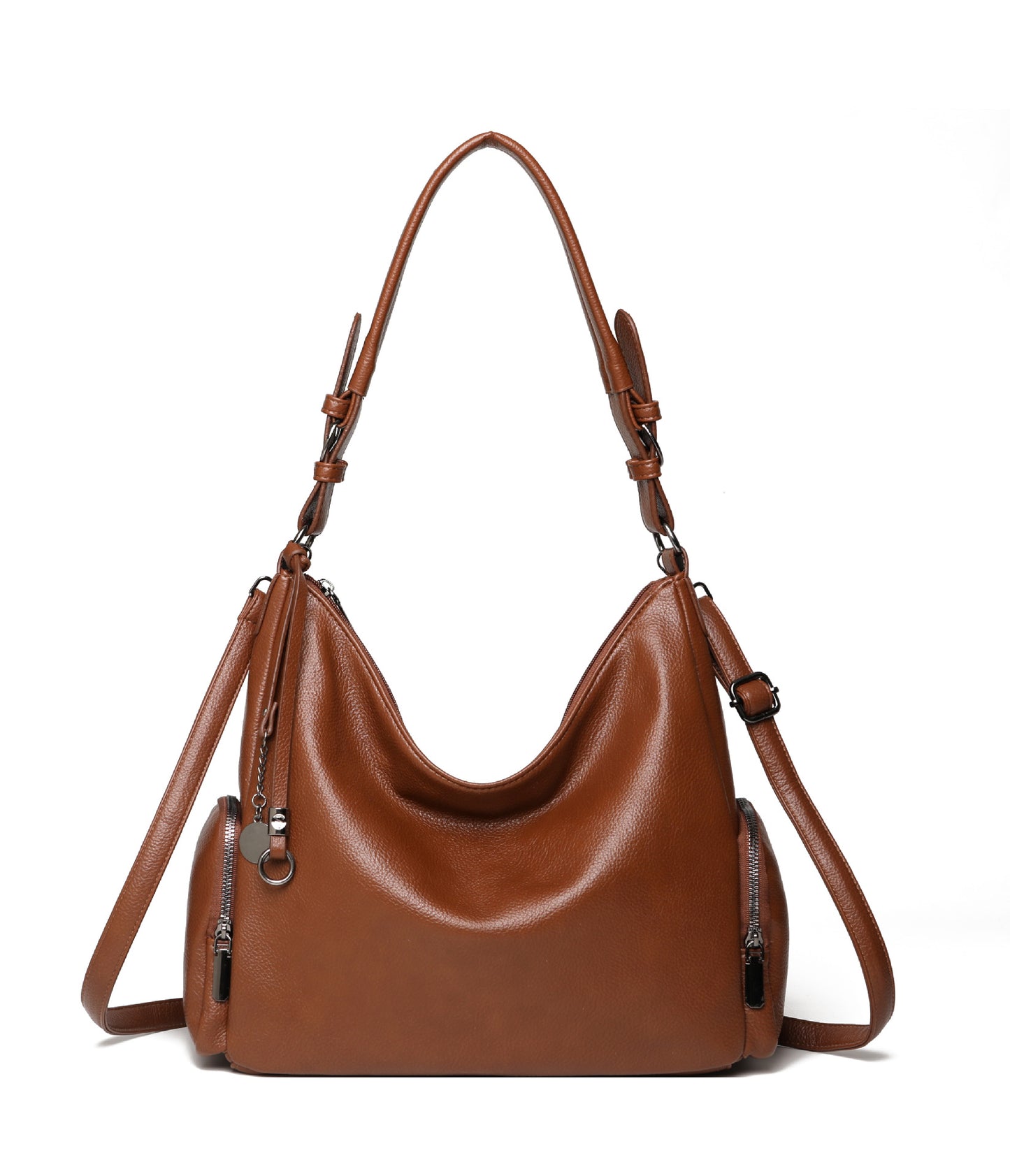 Women's Large Capacity Underarm Soft Leather High-grade Bags