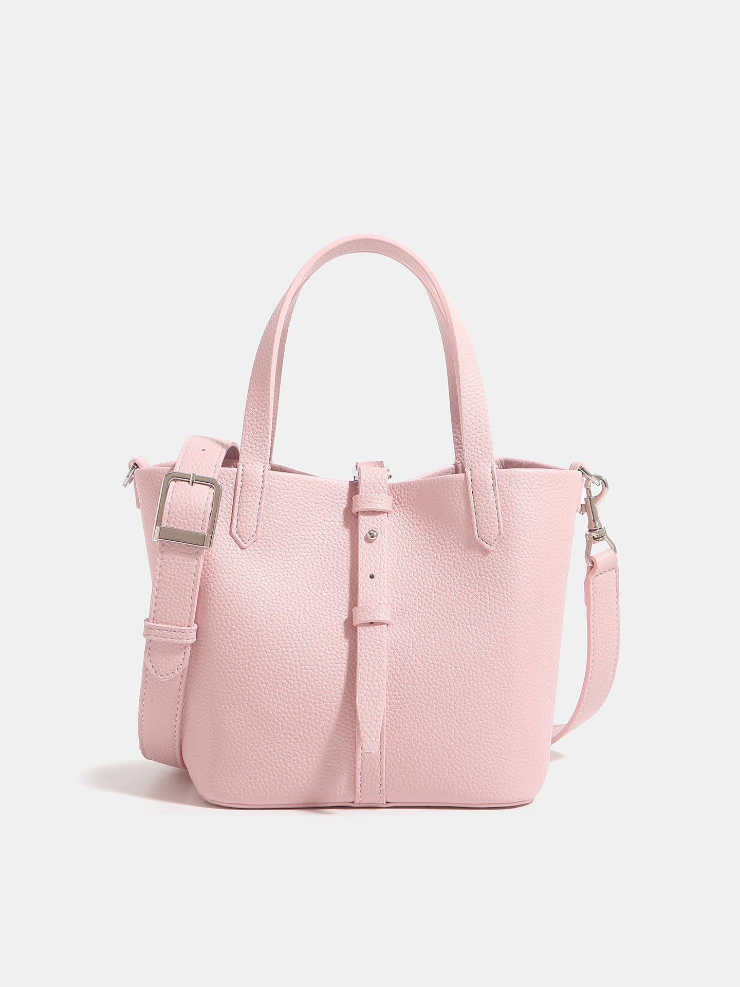 Simple Portable Vegetable Basket Female Commuter Large Capacity Cross Bucket Bags