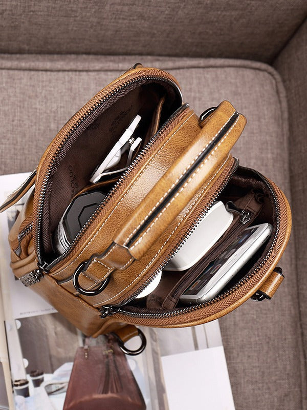 Women's Summer Retro Style Portable Shoulders Pillow Women's Backpack