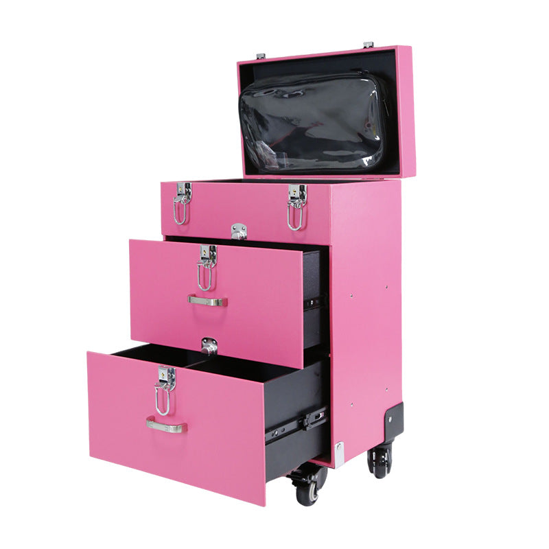 Waterproof Tattoo Embroidery Nail Beauty Box Generation Mute Brake Cosmetic Case