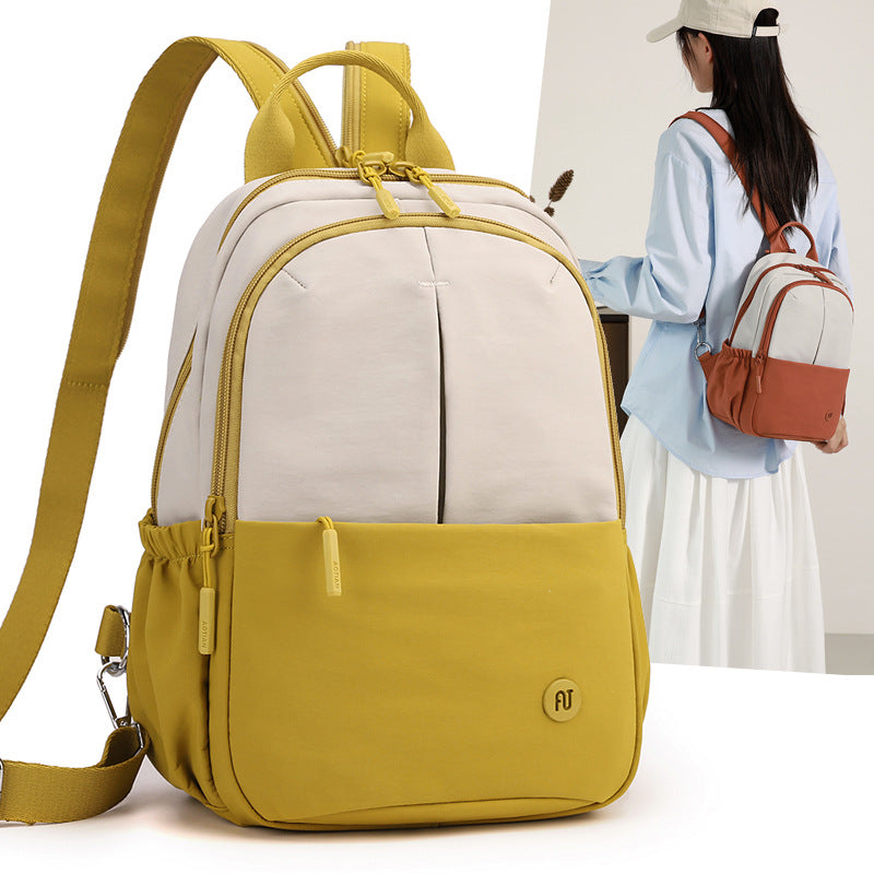 Women's Fashion Trendy Contrast Color Portable Bags