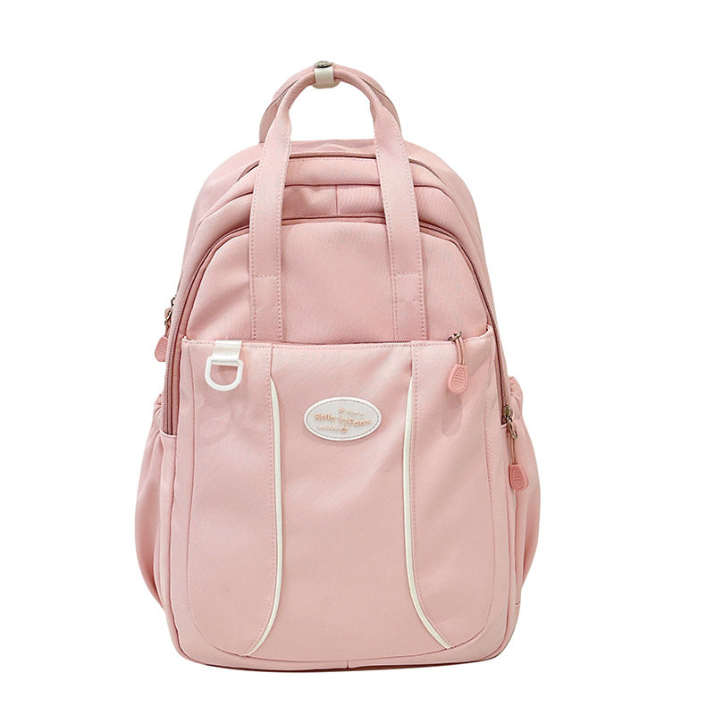 Female College Portable Cute Large Capacity Burden Leisure Backpack