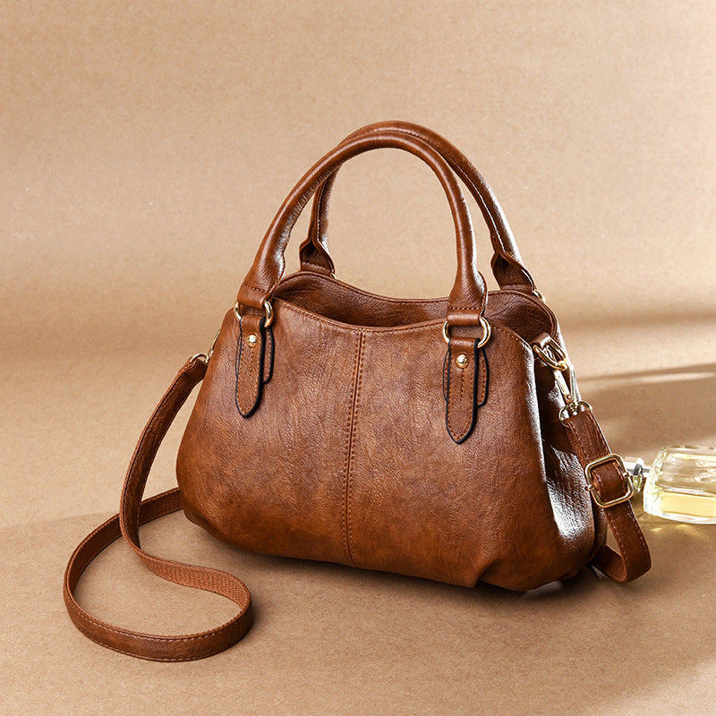 Women's Soft Leather Mother Large Capacity Women's Handbag