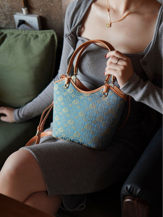 Women's Origin Straight Hair Jin Portable Commuter Vegetable Women's Handbag