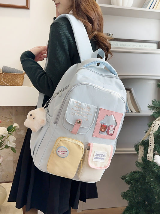 Capacity High Cute Dopamine Primary Secondary Backpacks