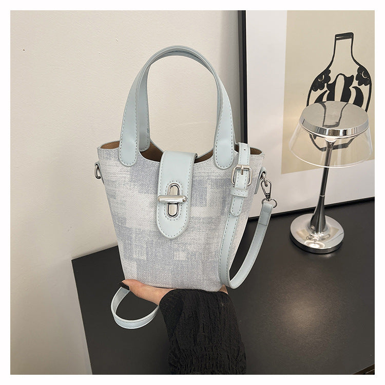 Women's Advanced Texture Light Luxury Portable Vegetable Basket Bags