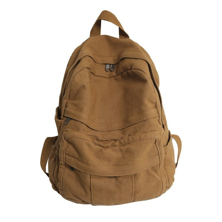 Women's Retro Large Capacity Simple High Fashion Backpacks