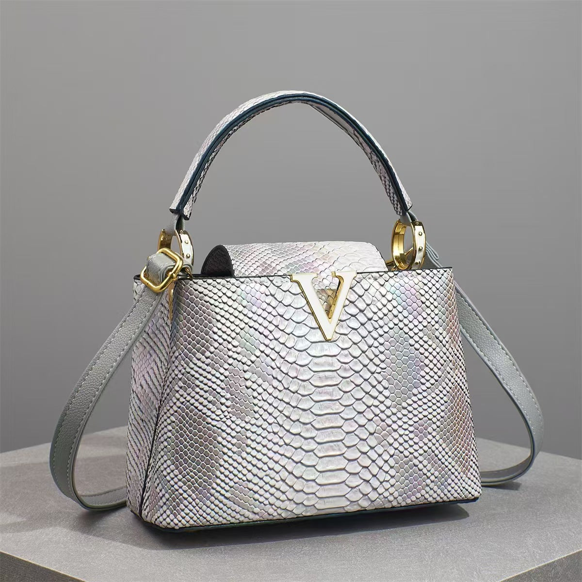 Women's Advanced Texture Commuter Portable Summer Women's Messenger Bag