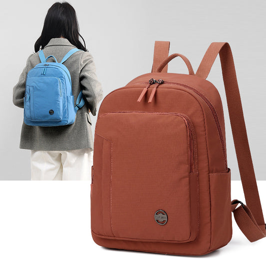 Women's Lightweight Nylon Cloth Minimalist Fashion Commuter Women's Backpack