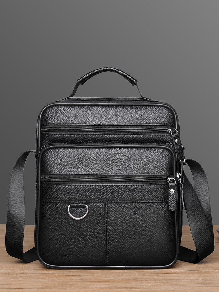 Charming Creative Popular Men's Genuine Leather Men's Messenger Bags