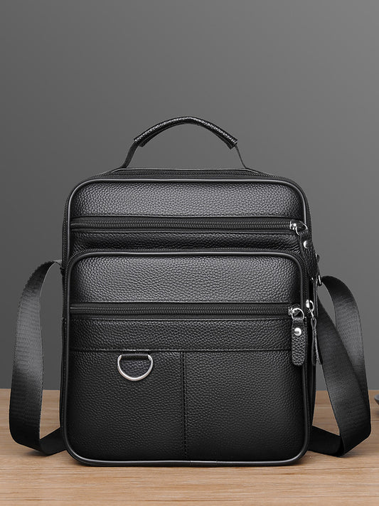 Charming Creative Popular Men's Genuine Leather Men's Messenger Bags