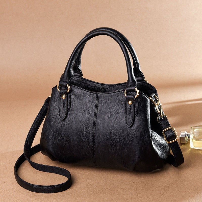 Women's Soft Leather Mother Large Capacity Women's Handbag
