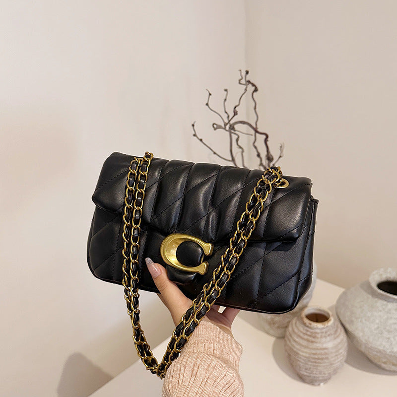 Korean Style Simple Rhombus Fashion Chain Leisure Bags