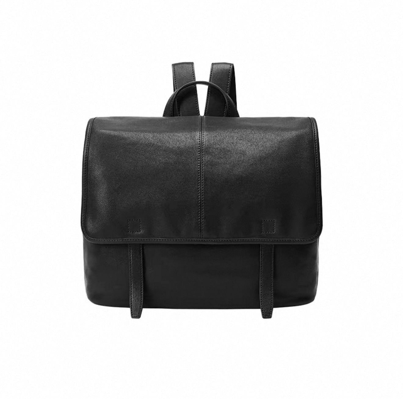 Song Vegetable Tanned Sheepskin Genuine Leather Niche Backpacks
