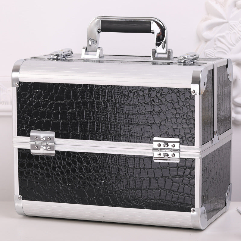 Tattoo Toolbox Large Capacity Makeup Fixing Artist Eyelash Beauty Manicure Cosmetic Case