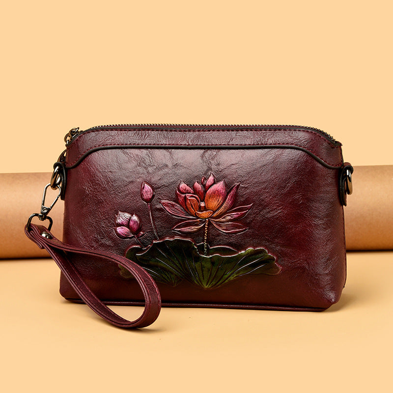Women's Advanced Affordable Luxury Fashion Chinese Ethnic Style Clutch Women's Shoulder Bag