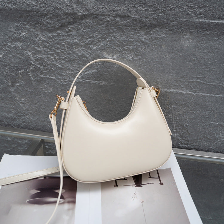 Women's Genuine Leather Fashionable Underarm Niche Western Women's Shoulder Bag