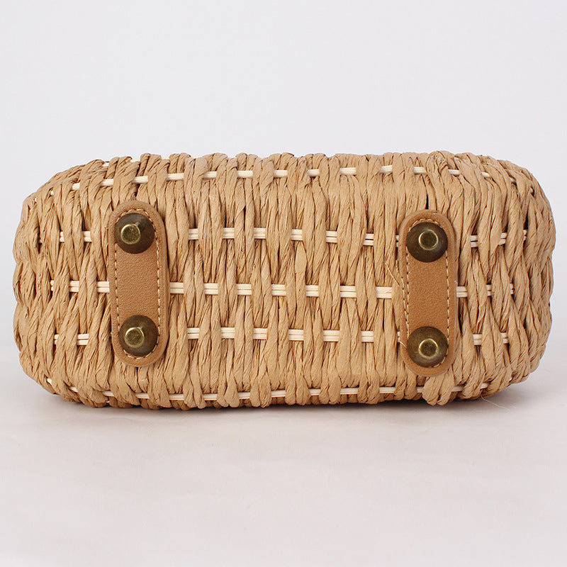 Woven Advanced Texture Minority Simple Design Ladies Bags