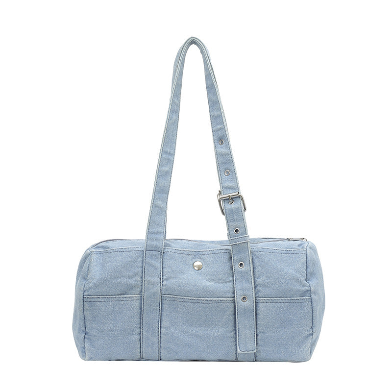 Innovative Women's Denim Fashion Simple Boston Tote Bag