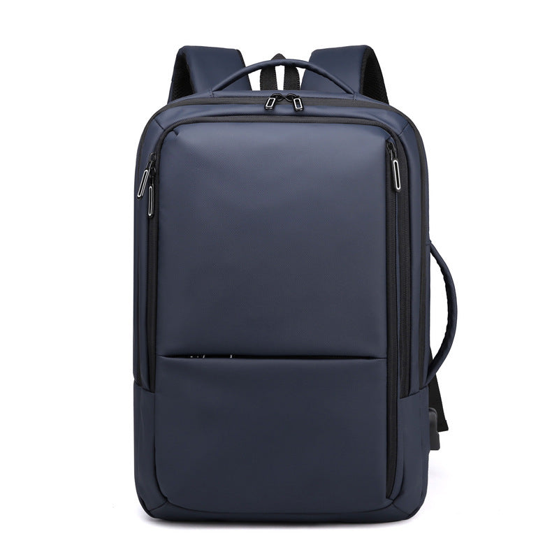 Men's Fashion Simple Large Capacity Computer Business Leisure Backpack