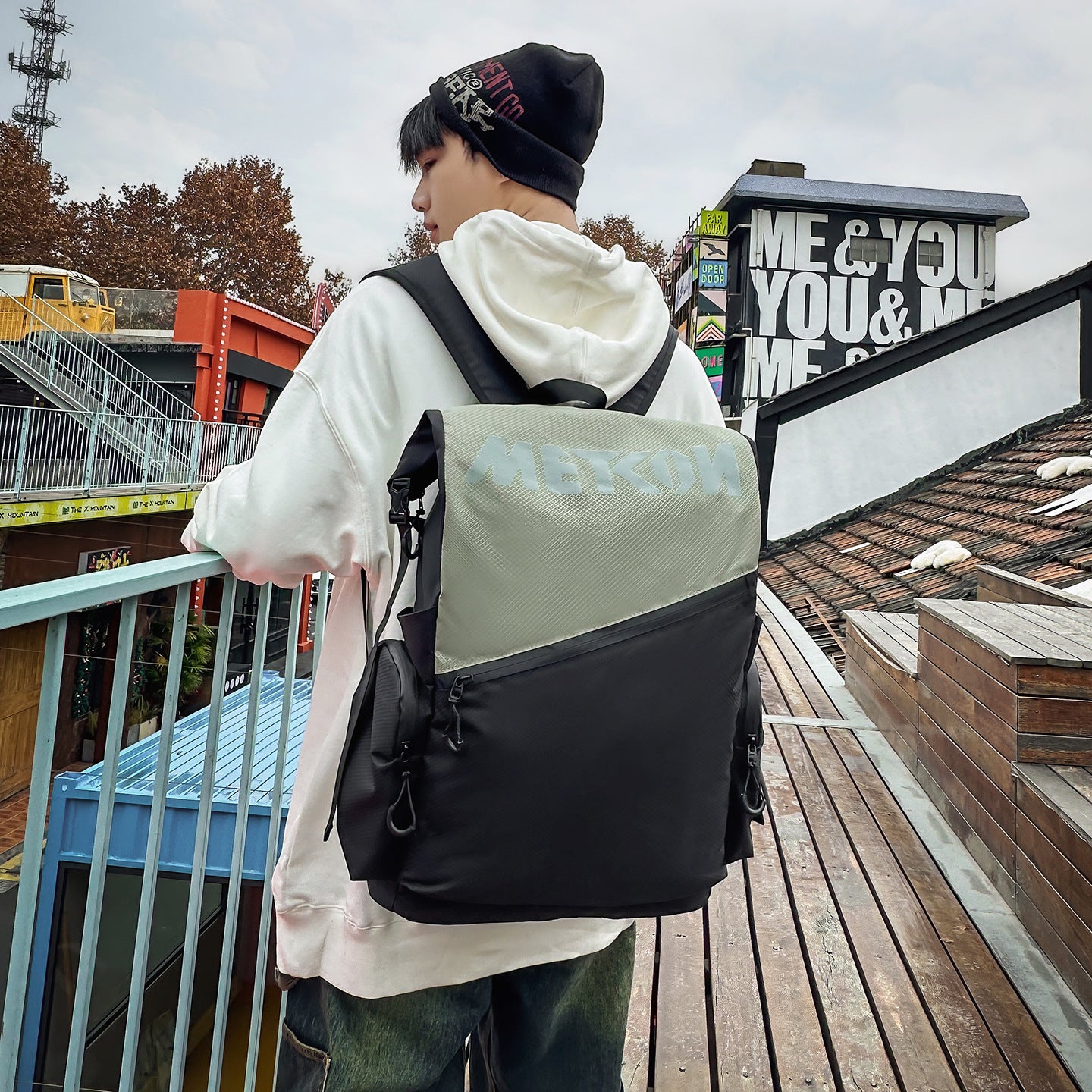 Simple Large Capacity Short-distance Commuter Storage Color Bags