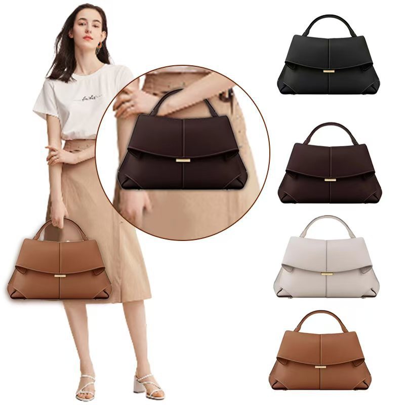 Innovative Women's Smile Vintage Leather Fashion Tote Bags
