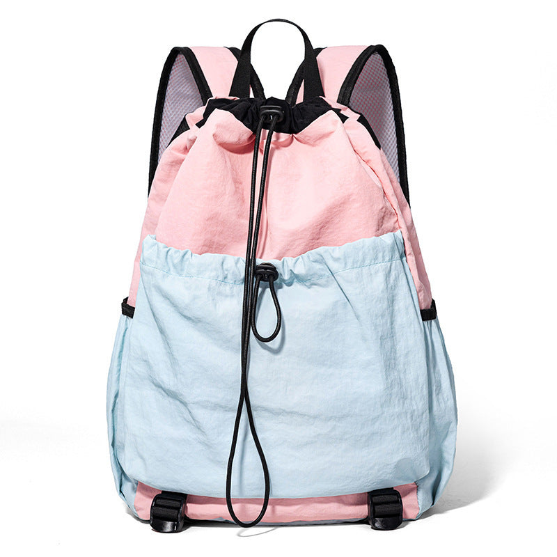 Creative Drawstring Tennis Badminton Large Capacity Leisure Backpack