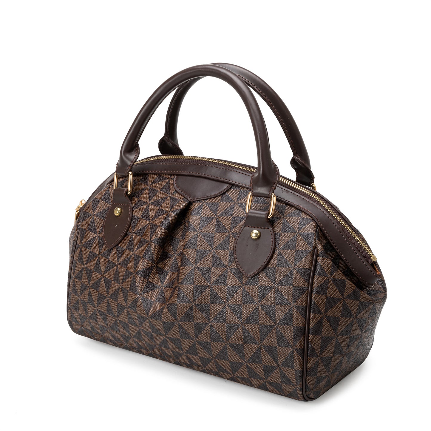 Women's Advanced Texture Plaid Printed Shell Simple Women's Messenger Bag