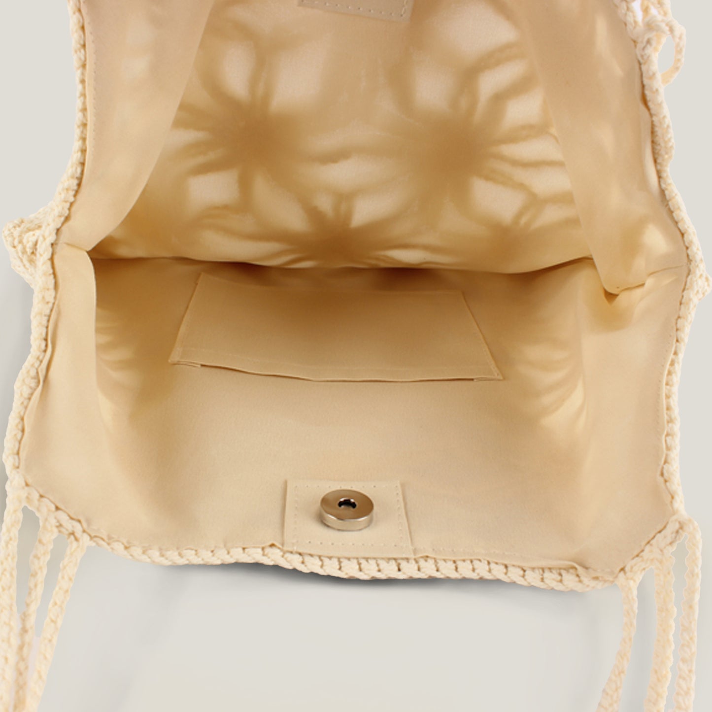 Women's Cotton String Hollow Flower Seaside Holiday Daily Fashion Women's Shoulder Bag