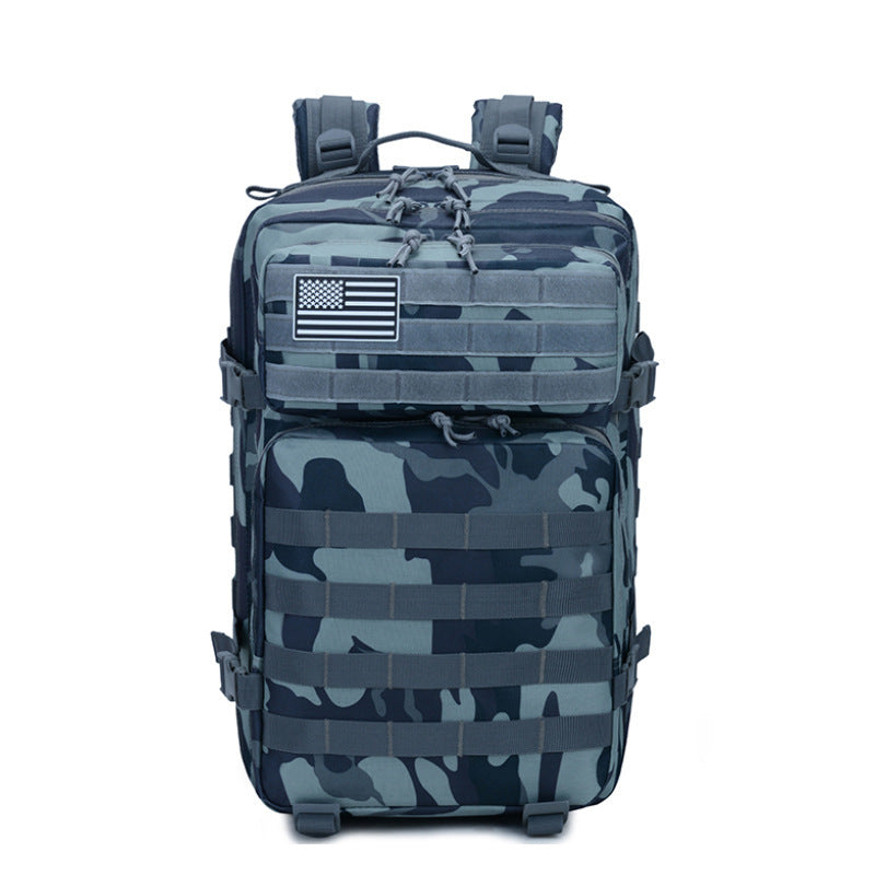 Trendy Men's Wild Camping Camouflage Tactics Mountaineering Backpacks