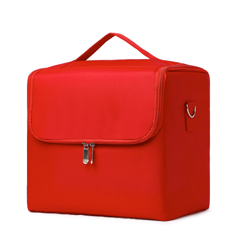 Nail Tattoo Toolbox Large Capacity Cosmetics Makeup Bag