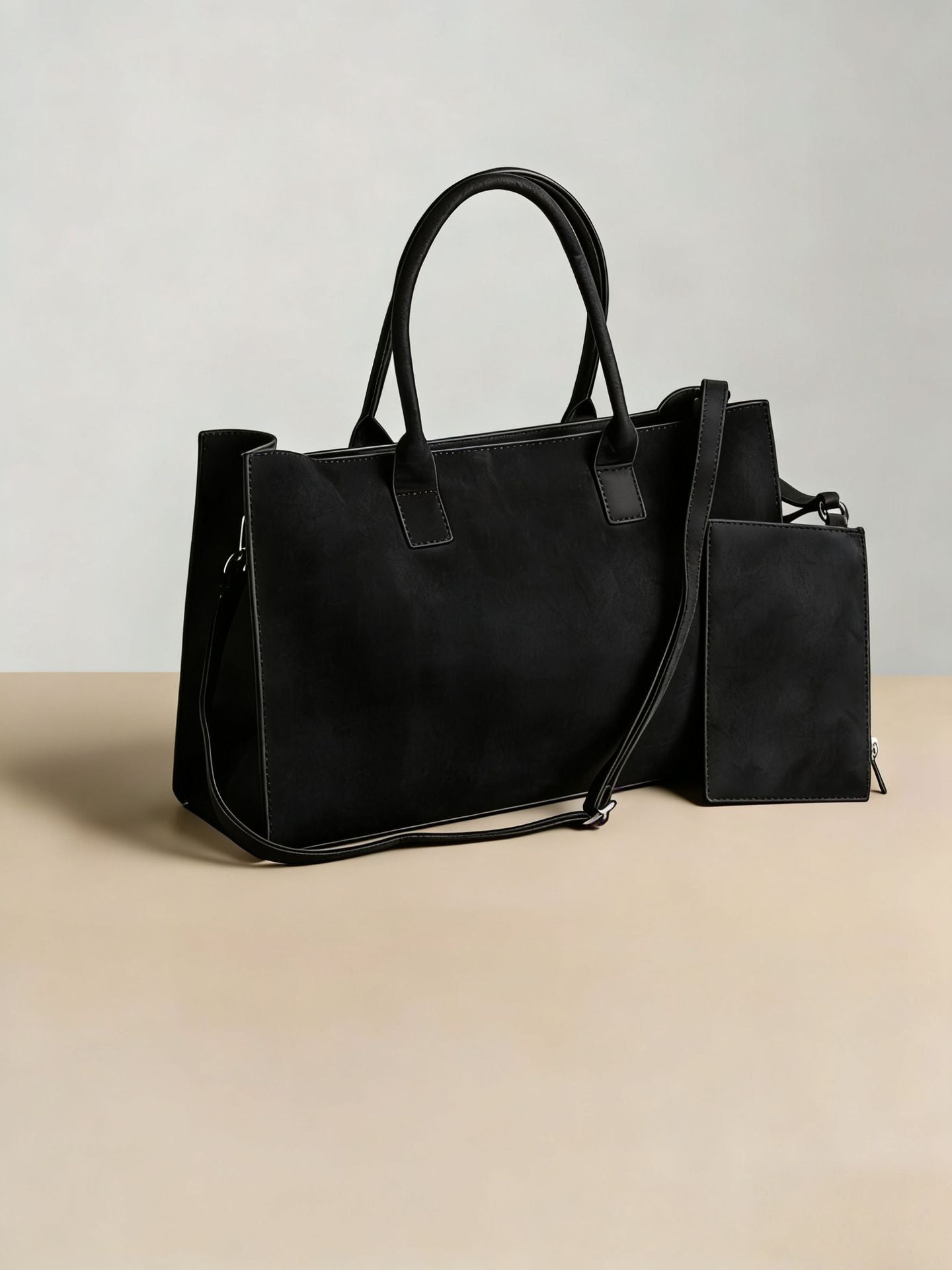 Women's Frosted Large Capacity Simple Commuter High Sense Women's Shoulder Bag