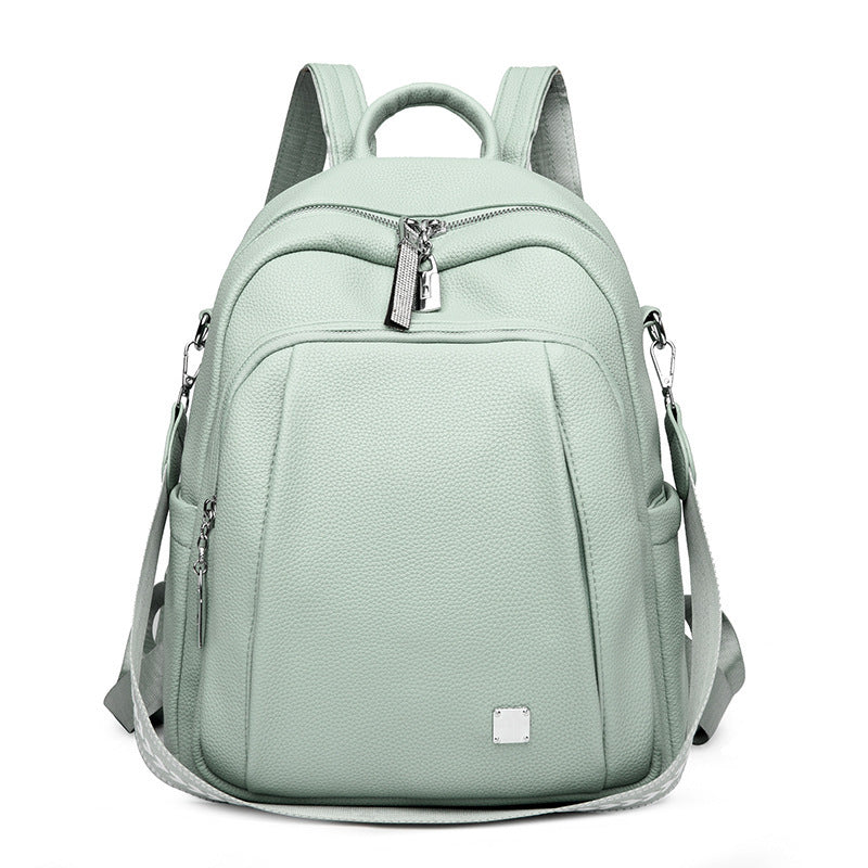 Women's Fashion Matching Simple Large Capacity Lightweight Backpacks